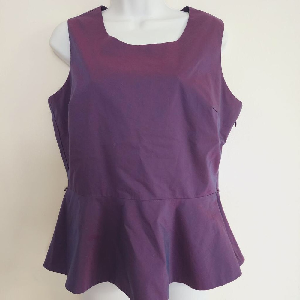 New York & Company Peplum Blouse